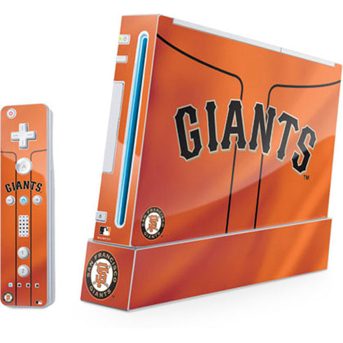 MLB San Francisco Giants Alternate Home Jersey Wii (Includes 1 Controller) Skin